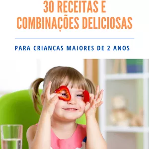 Imagem de capa para o Ebook 30 receitas e combinações de lanches 