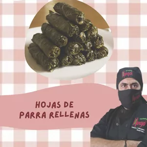 Imagen de portada para Ebook RECETA DE HOJAS DE PARRAS RELLENAS 