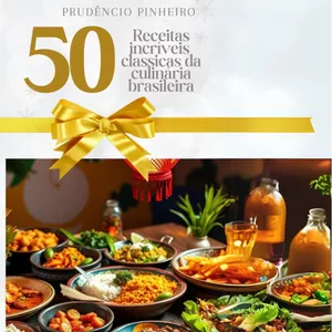 Imagem de capa para o Ebook 50 receitas clássicas da culinária brasileira