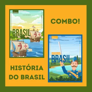 Imagem de capa para o Ebook COMBO Série Deslumbramento: História do Brasil