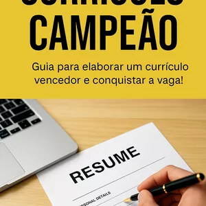 Imagem de capa para o Ebook Currículo Campeão