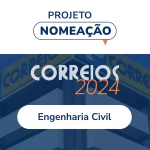 Imagem de capa para o Curso online Projeto Nomeação - Correios - Engenharia Civil