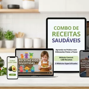 Imagem do curso CURSO COMBO DE RECEITAS SAUDÁVES