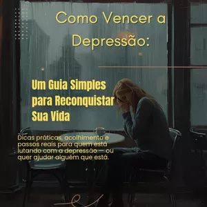 Imagem de capa para o Ebook Como Vencer A Depressão 