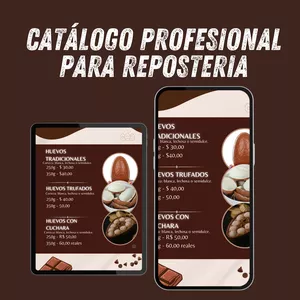 Imagen de portada para Ebook Catálogo Profesional para REPOSTERIA