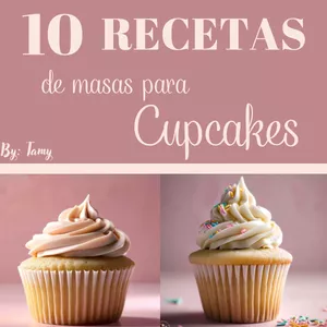 Imagen de portada para Ebook Ebook 10 Masas para cupcakes