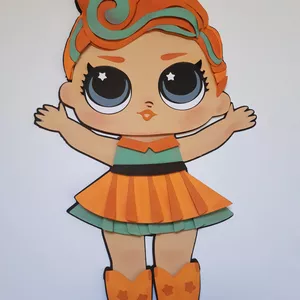 Imagem de capa para o Curso online Escultura em Papel - Boneca LOL