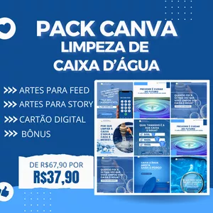 Imagem do curso PACK CANVA LIMPEZA DE CAIXA D'ÁGUA