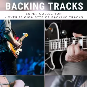 Imagem principal do produto Backing Tracks For Electric Guitar and Guitar
