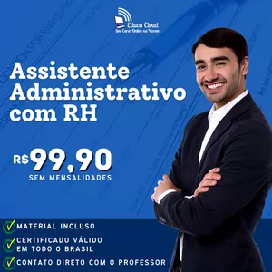 Imagem de Assistente Administrativo com RH criado por Educa Cloud Cursos e Treinamentos na hotmart