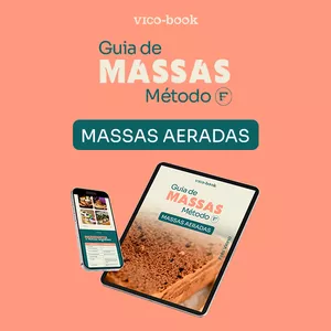 Imagem de capa para o Curso online Vico-Book Massas Aeradas Método F®