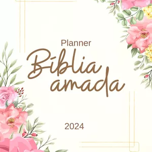 Imagem de capa para o Ebook Planner 2024 - Clube da Biblia Amada