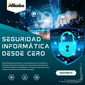 Imagen de portada para Curso online ▶️Seguridad Informática desde Cero