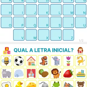 Imagem de capa para o Ebook Jogo Educativo - Qual a Letra?