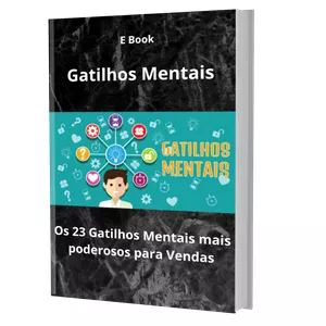 Imagem de capa para o Ebook Gatilhos Mentais Mais Poderosos para Vendas