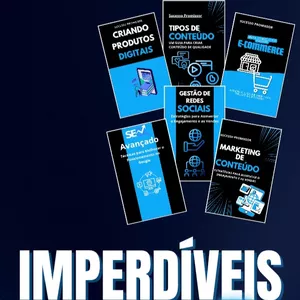 Imagem de capa para o Ebook Pack de E-books para o Marketing Digital 
