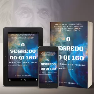 Imagem de capa para o Ebook O SEGREDO DO QI 160