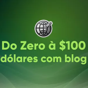 Imagem de capa para o Curso online Workshop do Zero a 100 Dólares com Blog [WS-Z100]