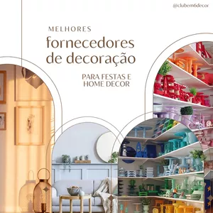 Imagem do curso Os Melhores Fornecedores de Decoração
