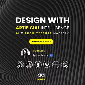 Cover image for Online course DESIGN WITH INTELLIGENCE: AI X ARCHITECTURE MASTERY