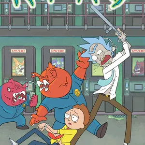 Imagem de capa para o Ebook HQ RICK AND MORTY - VOLUME 01 (PDF)