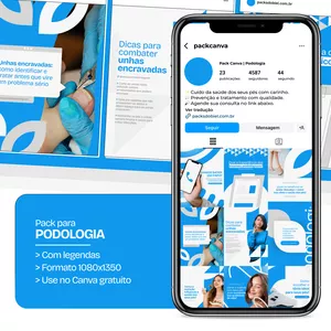 Imagem do curso Pack Canva - Podologia
