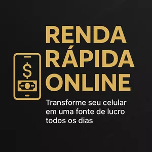 Imagem de capa para o Curso online RENDA RAPIDA ONLINE