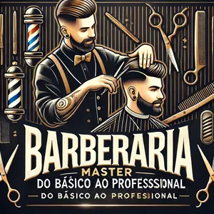 Imagem de capa para o Curso online Barbearia master do básico ao profissional 