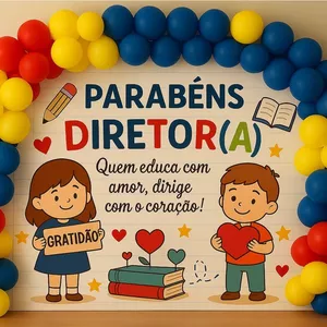 Imagem de capa para o Ebook ✨ *Painel dia do(a) Diretor(a) -3*💕