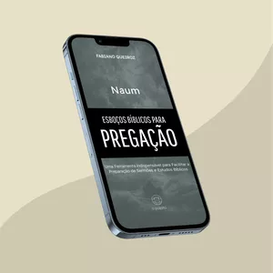 Imagem de capa para o Ebook Esboços Bíblicos Para Pregação e Sermões - Naum