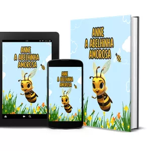 Imagem de capa para o Ebook Anne  a Abelhinha  Amorosa