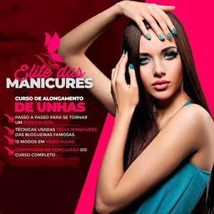 Curso Elite das Manicures - Curso Completo de Alongamento de Unhas