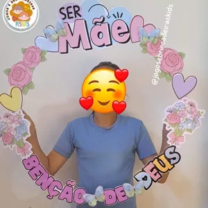 Imagem de capa para o Ebook BAMBOLÊ DIA DAS MÃES Ser Mãe é Bênção Deus. 🌸🙏🏻
