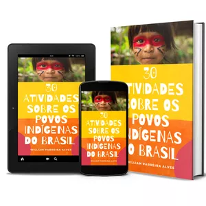 Imagem de capa para o Ebook 30 atividades sobre os povos indígenas