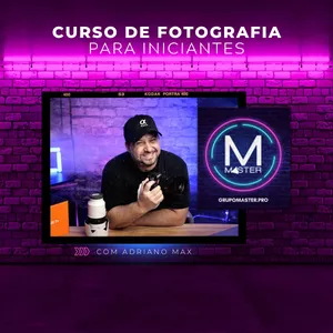 Imagem de capa para o Curso online Curso de Fotografial para Iniciantes com Adriano Max