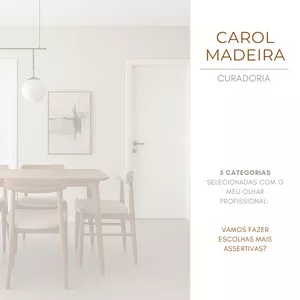 Imagem de capa para o Ebook CURADORIA - Carol Madeira