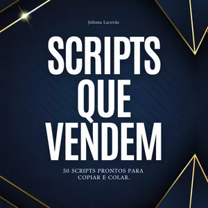 Imagem de capa para o Ebook Scripts Que Vendem - 50 Modelos Prontos