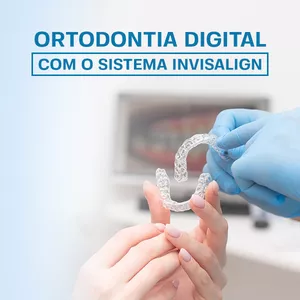 Imagem de capa para o Curso online ORTODONTIA DIGITAL COM O SISTEMA INVISALIGN