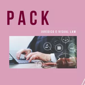 Imagem de capa para o Curso online Pack Jurídico do Canva