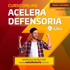 Imagem de capa para o Curso online ACELERA DEFENSORIA