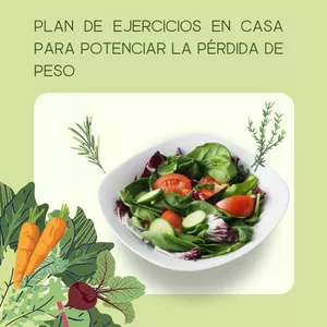 Imagen de portada para Ebook Plan de Ejercicios en Casa para Potenciar la Pérdida de Peso
