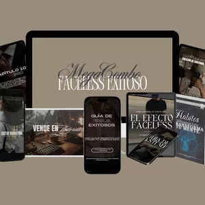 Imagen de portada para Ebook MegaCombo Faceless Exitoso