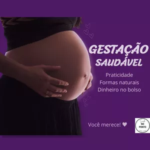 Imagem de capa para o Curso online Gestação Saudável - No Ponto 