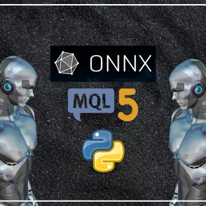 Imagem de capa para o Curso online Crie Expert Advisors com ONNX do Python e MQL5