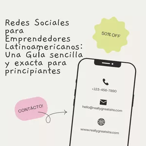 Imagen de portada para Ebook Redes Sociales para Emprendedores Latinoamericanos: Una Guía Paso a Paso sencilla y exacta para principiantes 