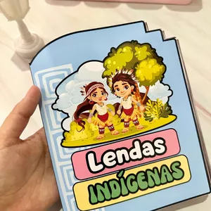 Imagem de capa para o Ebook Lendas indígenas 