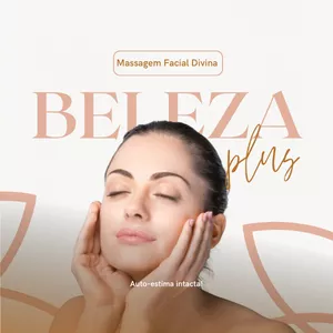 Imagem de capa para o Ebook Massagem Facial Divina - Beleza Plus