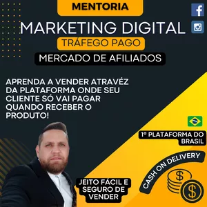 Imagem de capa para o Curso online MARKETING DIGITAL - MERCADO DE AFILIAÇÃO (CASH  ON DELIVERY)