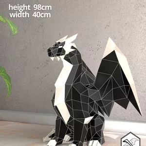Imagen de portada para Ebook Dragon-Papercraft-Dave