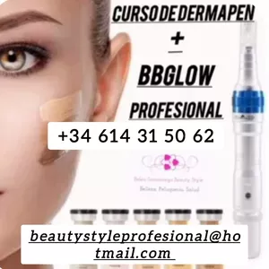 Imagen de portada para Curso online Curso Profesional de  Dermapen + Microneedling+ bb glow + bb lip + Aparatología